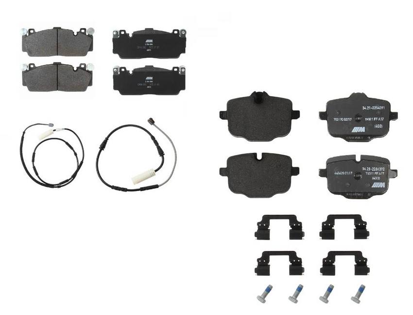 BMW Disc Brakes Kit - Pads Front and Rear